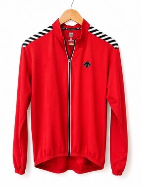 Descente Red Men’s Performance Zip Jacket